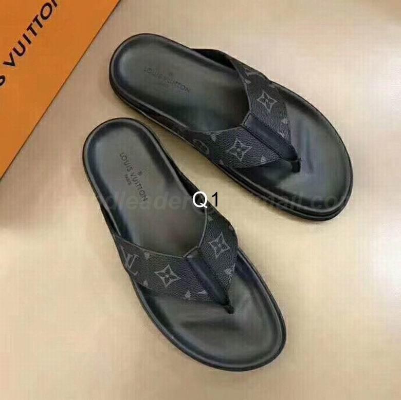 lv slippers mens price